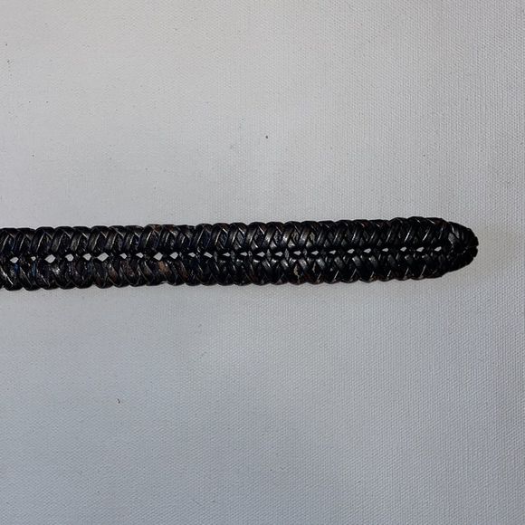 Vintage Men’s Braided Leather Belt - Picture 6 of 9